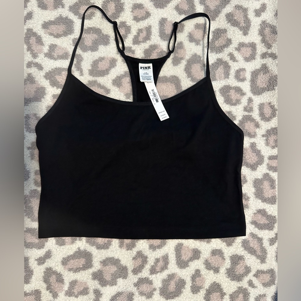 PINK Victoria's Secret  Fitted Camisole Crop Top